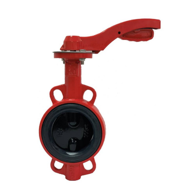 Затвор дисковый поворотный РАШВОРК DN300 PN16, GG25 / GGG40 / EPDM, М/Ф с редуктором