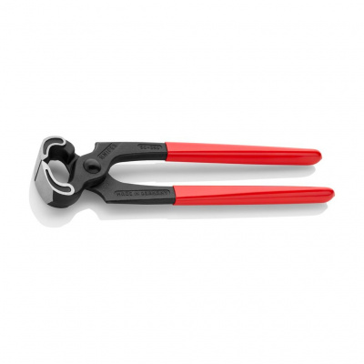 Кусачки KNIPEX торцевые плотницкие, 250 мм, фосфатированные, обливные ручки