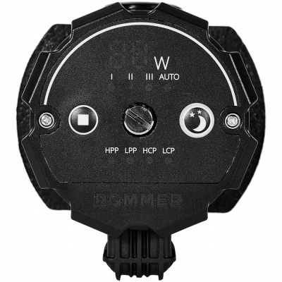 Частотный циркуляционный насос ROMMER PROFI EVO 25/40-130 с гайками и теплоизоляцией