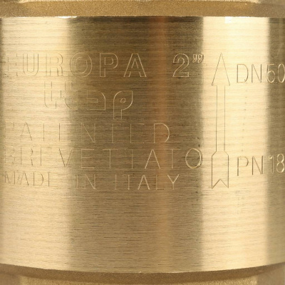 Клапан обратный пружинный муфтовый Itap EUROPA 100 2'' с металлическим седлом