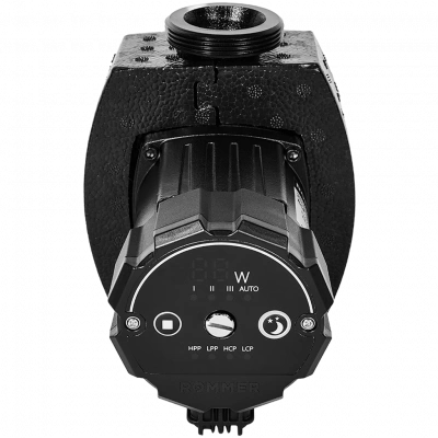 Частотный циркуляционный насос ROMMER PROFI EVO 32/60-180 с гайками и теплоизоляцией
