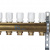 Коллектор в сборе Luxor CD 468/9 1''х3/4 EK