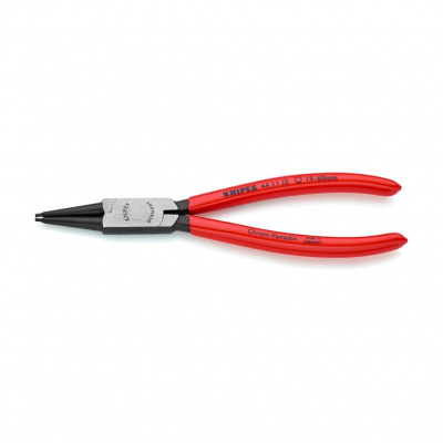 Щипцы KNIPEX для внутренних стопорных колец, прямые губки, диаметр 19-60 мм, длина 180 мм, фосфатированные