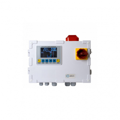 Блок управления 1-м насосом CNP PD X 1x11кВт, 1x220/3x380В, с управлением от аналогового сигнала датчика уровня, дополнительными защитами, дополнительной звуковой и световой сигнализацией аварии