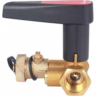 Клапан ручной запорный БРОЕН Basic DN 015 PN 25 с дренажем