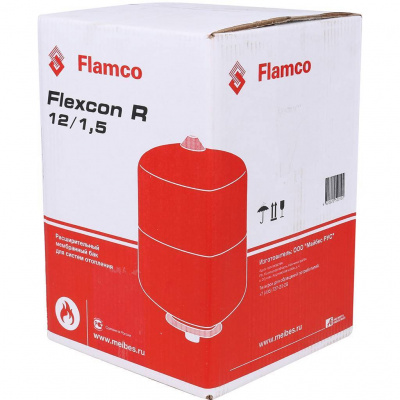 Расширительный бак Flamco Flexcon R (теплоснабжение/холодоснабжение) Flexcon R 12л/1,5 - 6bar