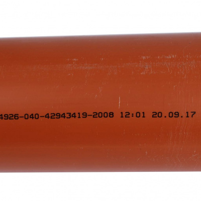 Труба для наружной канализации Sinikon НПВХ D110x3,2 SN4 (Длина: 500 мм)