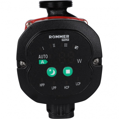 Циркуляционный насос ROMMER ERTI 25/40-130 с гайками и теплоизоляцией