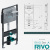 Инсталляция для унитаза RIVO со сливным баком RIVO Set А (без кнопки) Инсталляция для унитаза RIVO со сливным баком RIVO Set А (без кнопки)