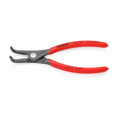 Щипцы прецизионные KNIPEX для внешних стопорных колец, губки 90°, диаметр 19-60 мм, длина 165 мм