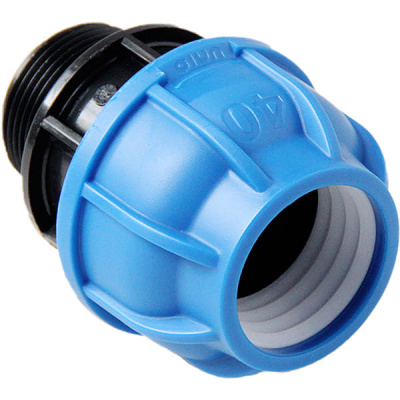Муфта с наружной резьбой Pro Aqua ПНД UNIO D 110x3