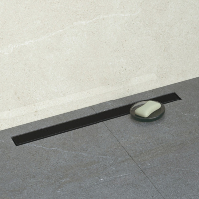 Душевой лоток BETTOSERB BETTO DRAIN Frameless Line 950 Black Matte Черный матовый/полая под плитку, без рамки