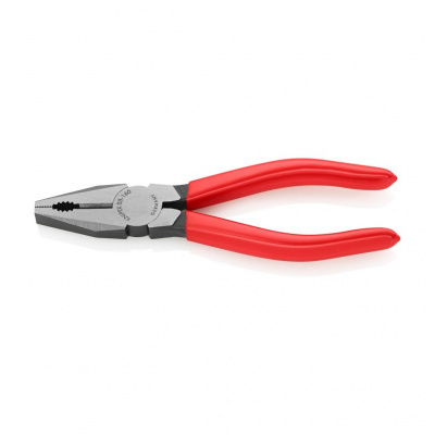 Плоскогубцы KNIPEX комбинированные, 160 мм, фосфатированные, обливные ручки, SB
