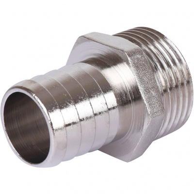 Штуцер STOUT НР никелированный 1 x25