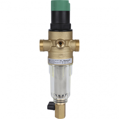 Фильтр Honeywell (Resideo Braukmann) с редуктором, на холодную воду, 100 мкм, 1/2