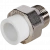 Муфта комбинированная Pro Aqua d=20-1 PP-R разъемная (американка) НР Белая Муфта комбинированная Pro Aqua d=20-1 PP-R разъемная (американка) НР Белая