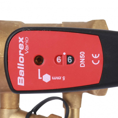 Клапан балансировочный БРОЕН V DN 050S PN 25 ручной с дренажем