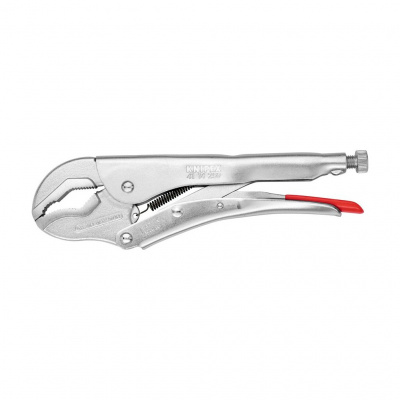 Зажим ручной KNIPEX, губки с двойной выемкой, круг 36 мм, квадрат 36 мм, под ключ 36 мм, длина 250 мм