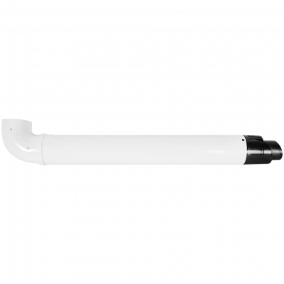 Комплект дымохода традиц. ROMMER СТАНДАРТ D60/100, L900 (Baxi(кроме ECO Nova/Classic), Mizudo, Haier)хомут в комплекте+втулка D60 L-50