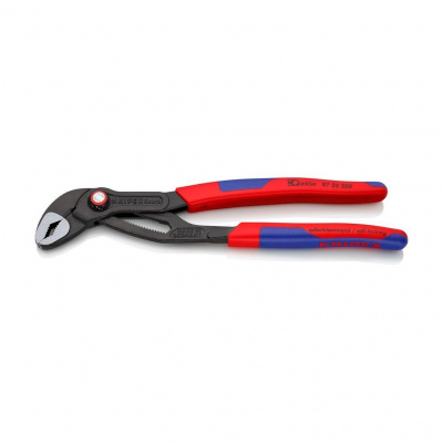 Клещи KNIPEX COBRA QuickSet переставные, зев 50 мм, длина 250 мм, фосфатированные, 2-комп ручки