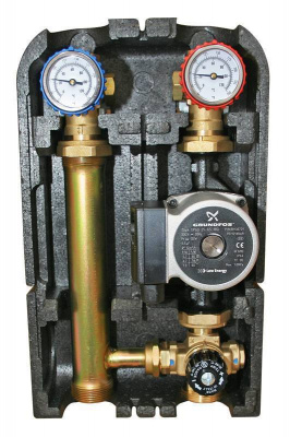 Насосная группа BARBERI со смесителем G1F-G1 1/2 M с насосом Grundfos UPSO 25-65