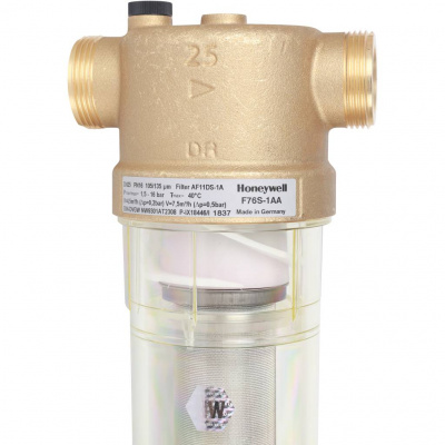 Фильтр Honeywell (Resideo Braukmann) F76S-1 AA (АВ, АС, AD) на холодную воду, 1