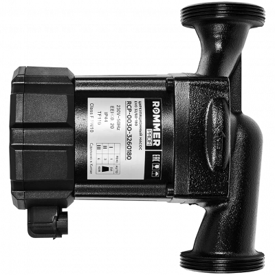 Частотный циркуляционный насос ROMMER PROFI EVO 32/60-180 с гайками и теплоизоляцией