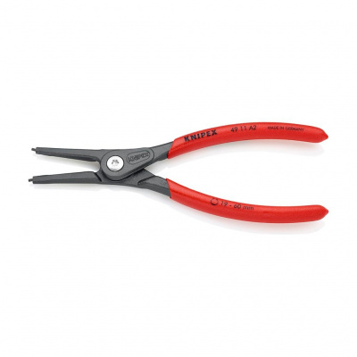 Щипцы прецизионные KNIPEX для внешних стопорных колец, прямые губки, диаметр 19-60 мм, длина 180 мм
