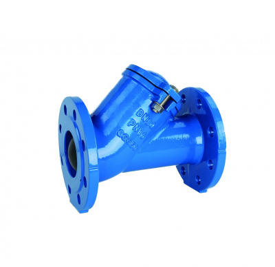 Клапан обратный шаровой фланцевый FAF Valve 2290 Ду 250, Ру 16 чугунный со стальным шаром NBR и уплотнением NBR