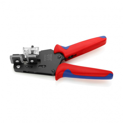 Стриппер KNIPEX прецизионный со сменными фасонными ножами, 0.14-0.25/0.75/1.5/2.5/4/6 мм2, длина 195 мм