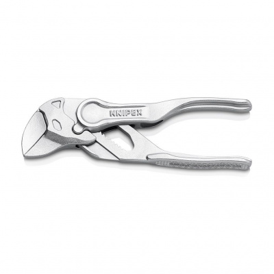 Клещи KNIPEX XS переставные-гаечный ключ, зев 21 мм, длина 100 мм, хром