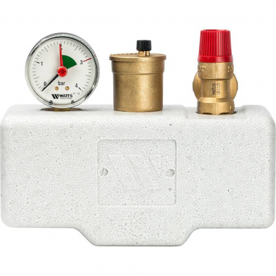 Группа безопасности в теплоизоляции Watts KSG 30/20M-ISO 3 бар (до 100 кВт)