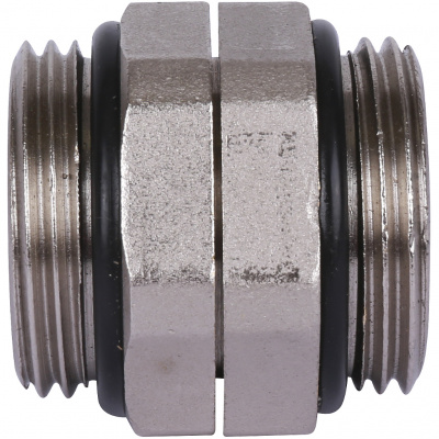 Муфта поворотная LUXOR TC 465 (TC 463) 1 x1 д/коллект.резьб.(наруж/наруж.) никел.