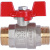 Кран шаровой ROMMER 3/4 НР/НР, ручка бабочка
