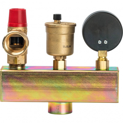 Группа безопасности в теплоизоляции Watts KSG 30/20M-ISO 3 бар (до 100 кВт)