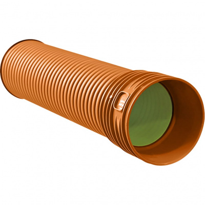 Труба с муфтой Pro Aqua Polytron ProKan D250 L 6000 SN10
