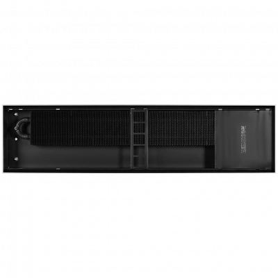 Внутрипольный конвектор ROMMER RCN1-1000 80х200х800 (Решётка роликовая, анодированный алюминий) универсальное подключение
