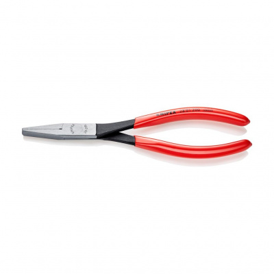 Плоскогубцы KNIPEX монтажные, плоские губки 33 мм, длина 200 мм, фосфатированные, обливные ручки