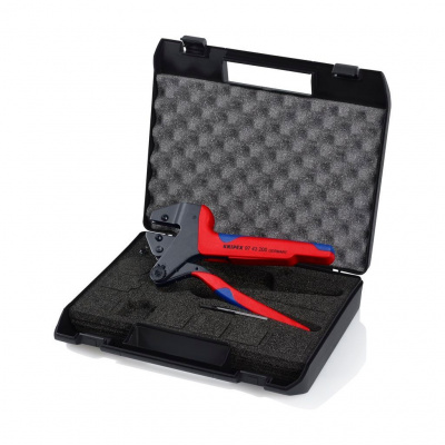 Пресс-клещи KNIPEX системные, без плашек, в пластиковом кейсе, длина 200 мм