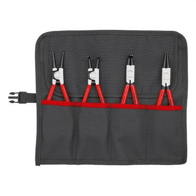 Набор щипцов KNIPEX для внутренних и внешних стопорных колец, 4 пр.
