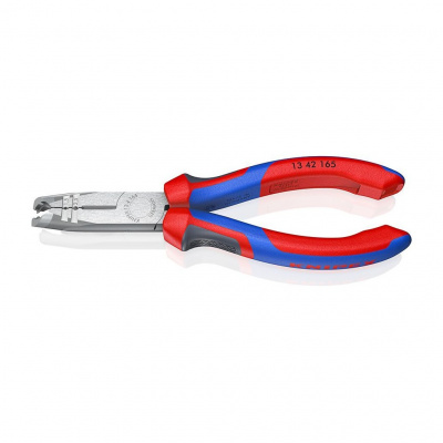Клещи-стрипперы KNIPEX для круглых кабелей, 0.75-1.5/2.5 мм2, длина 165 мм, фосфатированные, 2-комп ручки