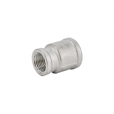 Муфта NewKey переходная нержавеющая, AISI304 DN20хDN15 (3/4х1/2), (CF8), PN16