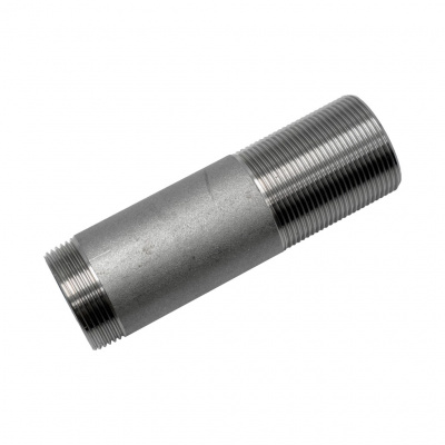 Сгон резьбовой NewKey нержавеющий, AISI316 DN40 (1 1/2), (CF8M), PN16
