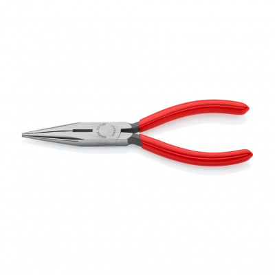 Длинногубцы KNIPEX с режущими кромками, 160 мм, фосфатированные, обливные ручки
