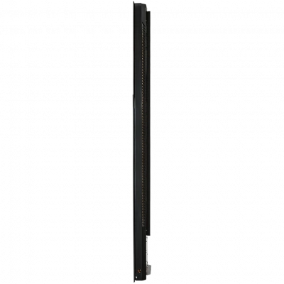 Дизайн-конвектор STOUT LUNA 400x1600 прав 1.1 кВт шнур RAL9005 Mirror bronze BI