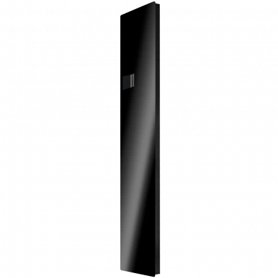 Дизайн-конвектор STOUT LUNA 300x1600 прав 1.1 кВт шнур Glass Matt RAL9005 BI