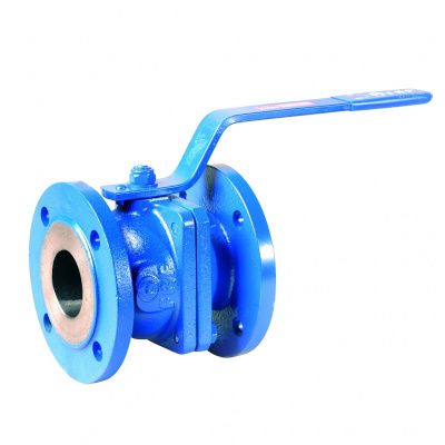 Кран шаровой фланцевый полнопроходной FAF Valve 1100 (FAF Valve 1220) Ду 032, Ру 16 с рукояткой