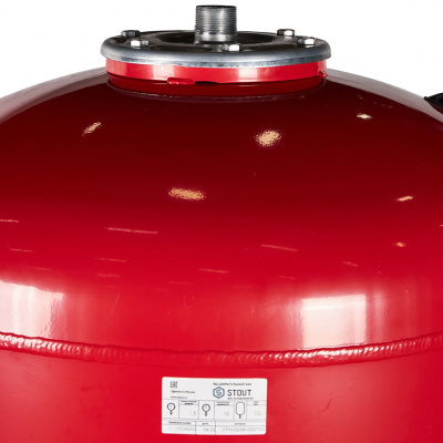 Расширительный бак STOUT STH-0006 на отопление 700 л. (цвет красный)