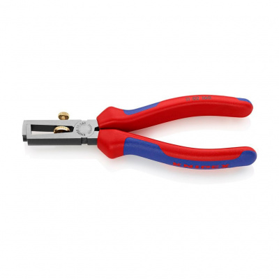 Стриппер KNIPEX, d5 мм (10 мм2), длина 160 мм, пружина, фосфатированный, 2-комп ручки