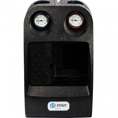 Насосная группа STOUT SDG-0001 с прямым контуром 1 без насоса в теплоизоляции